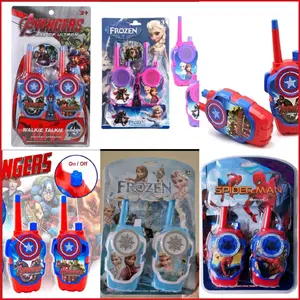 Mainan anak HT walkoe talkie karakter kapten amerika/mainan anak cewek cowok murah