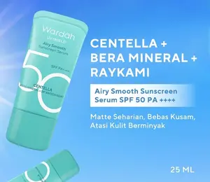 Wardah UV Shield Airy Smooth Sunscreen Serum SPF 50 PA++++ 25ml