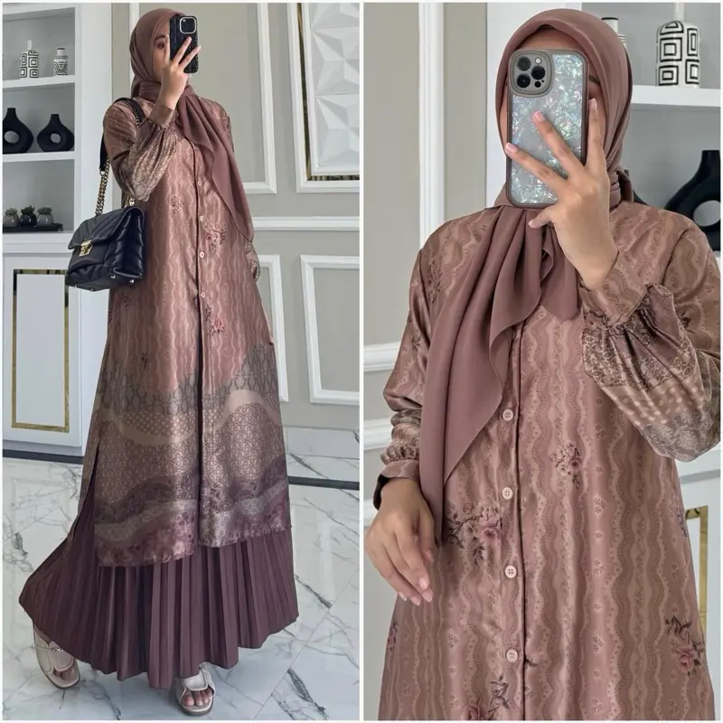 Zalfaoutfit ARVILA-PART 2 long tunik motif