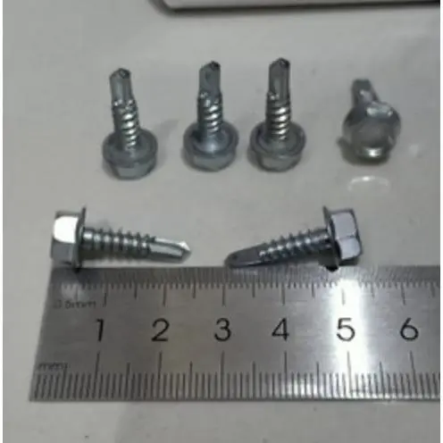 Baut Baja Ringan 10x19 mm Baut / sekrup / roofing screw Hex Head 2