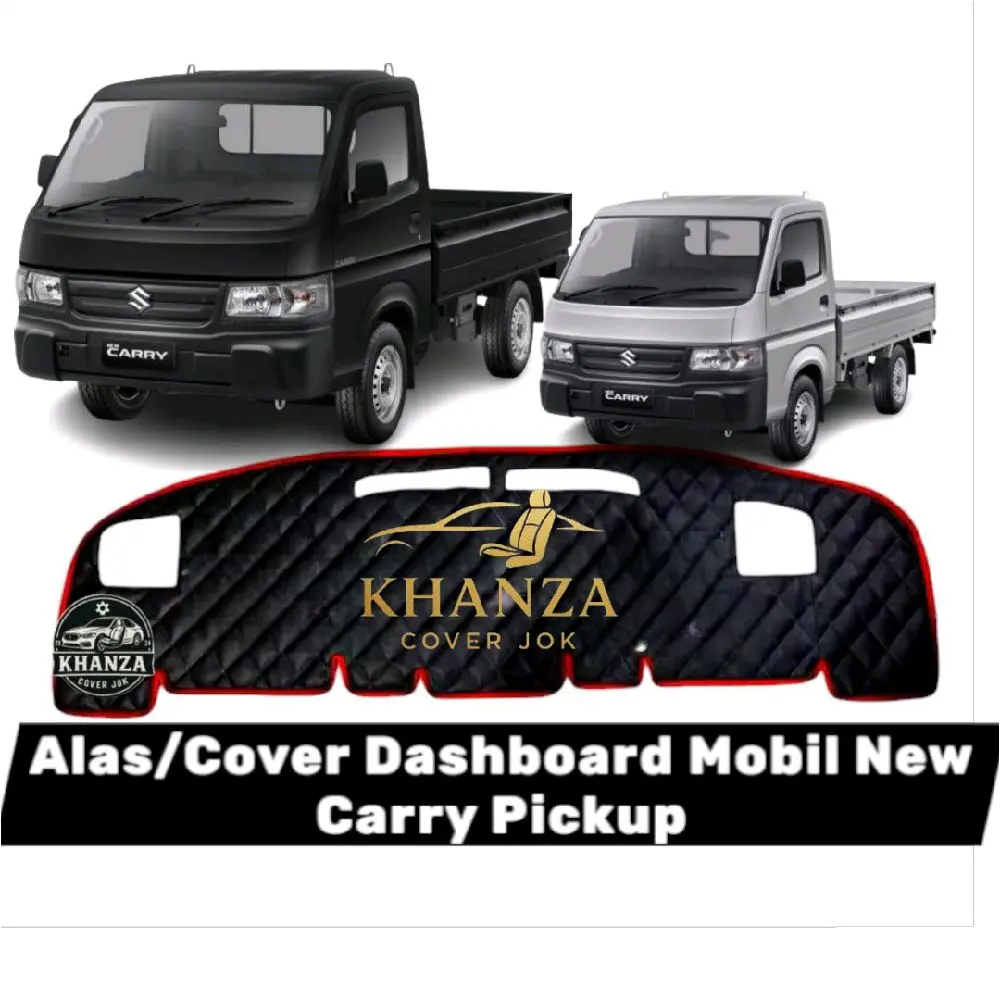 Alas Dashboard Mobil Suzuki New Carry Motif Wajik Bahan Kulit Sintetis Elegan
