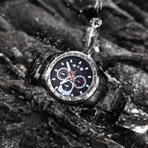 นาฬิกาควอทซ์ CAINUOS มาใหม่ สไตล์สันทนาการ มัลติฟังก์ชั่น พร้อมปฏิทินและไฟกลางคืน กันน้ำ เหมาะสำหรับเล่นกีฬา มาพร้อมแบตเตอรี่ มาพร้อมกล่องและสร้อยข้อมือ