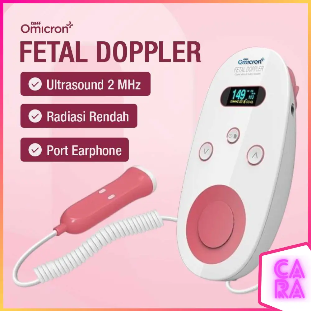 Fetal Doppler Deteksi Jantung Janin Heart Rate Monitor YM-2T8
