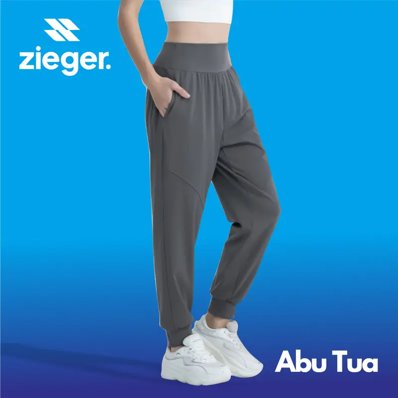 Zieger Celana Jogger Pants wanita Longgar Training Sport Celana Olahraga Wanita Jogging Lari 0
