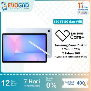 Samsung Galaxy Tab S10 FE 8/128GB Wifi, Tab S10 FE 8/128GB 5G - Exynos 1580 10,9"Inch 8000 mAh | Garansi Resmi SEIN 1 Tahun
