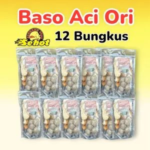 12 Bungkus Baso Aci Original Food Instan Pedas