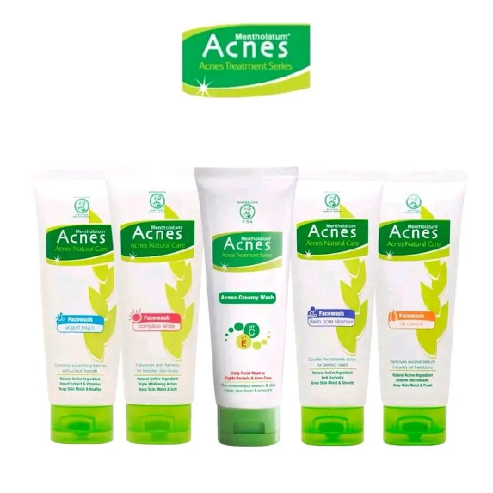Acnes Natural Care Facial Wash 50g