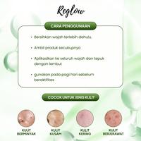 Gambar Reglow Intensive Whitening Night Cream Mencerahkan Wajah Mengencangkan Memudarkan Flek Hitam dan Bekas Jerawat Memutihkan - NIGHT CREAM dari Biliva Beauty Store Kota Surabaya 5 Tokopedia