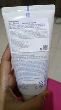 Product Review of Innisfree Bija Trouble Cleansing Foam 150g - Cleanser from w**i 2