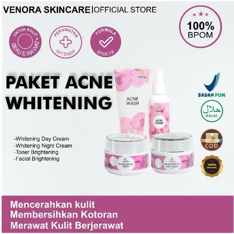 VENORA SKINCARE ACNE WHITENING