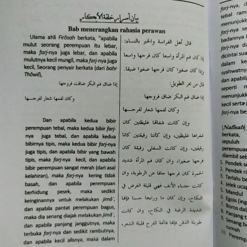 TERJEMAH FATHUL IZAR/BUKU FATHUL IZAR Kitab 7