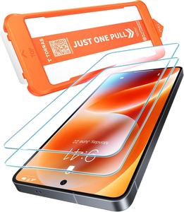 「TORRAS OrigArmor 3D+ARアンチグレア ガラスフィルム 」 iPhone 17 Pro Max ラウンドエッジ フルカバー 9H 6.9インチ ミッションクリア AR 7コーティング  3ステップ &ホコリゼロ 9H TORRAS【3D+AR反射防止アンチグレア】ガラスフィルム ラウンドエッジ フルカバー 極薄 装着感ゼロ ガイド枠 貼り付け簡単 自動除塵 9H硬度 強化傷防止 保護フィルム オリグアーマー (1枚入り)