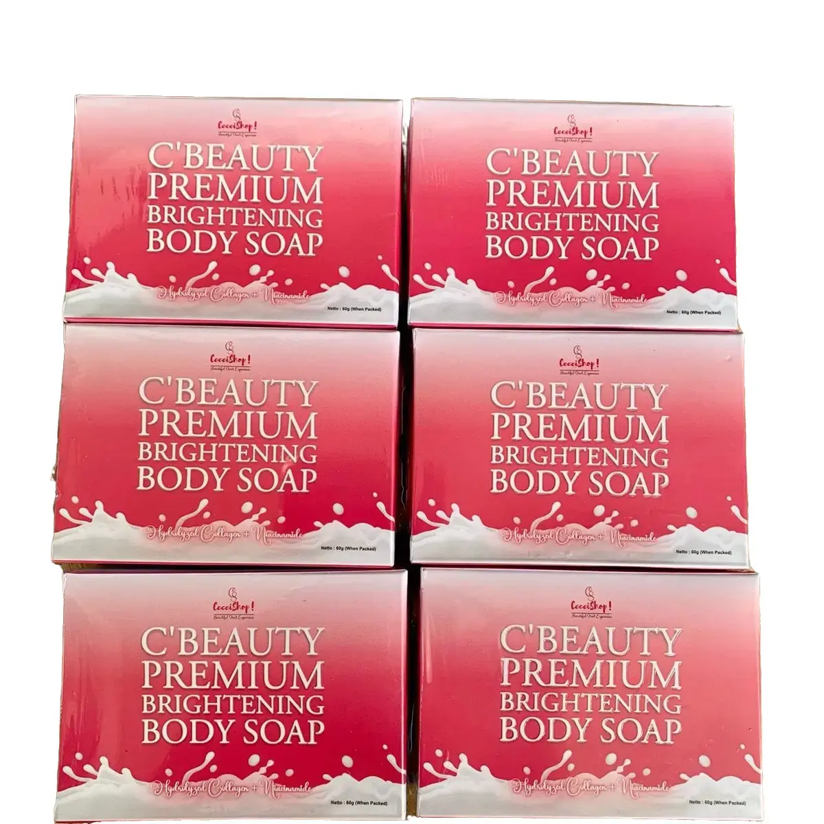 C’beauty premium brightening body soap