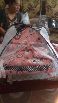 Product Review of kasur bayi set kelambu tenda Free bedcover | kasur bayi 1 set lengkap Bantal Guling | Kasur Bayi empuk | Kado Bayi | Alas tidur bayi from i**a a** z**a 0