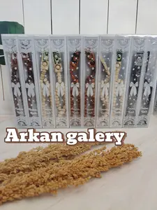 arkan galery - souvenir pernikahan souvenir hadiah pesta souvenir tasbih kayu  kemas mika motif 100 pcs