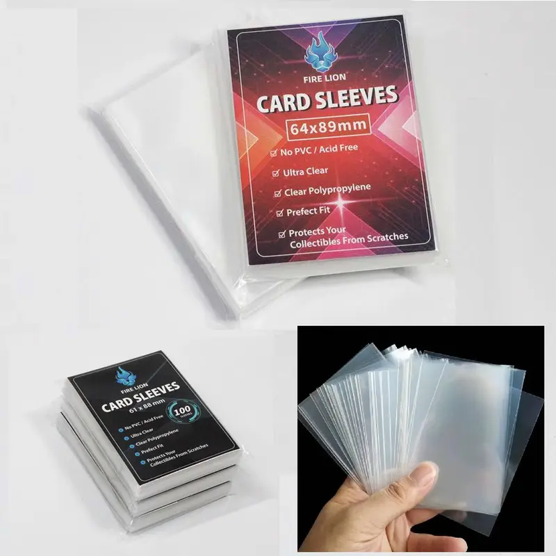 5pcs sleeves for pokemon card - TikTok Shop Malaysia