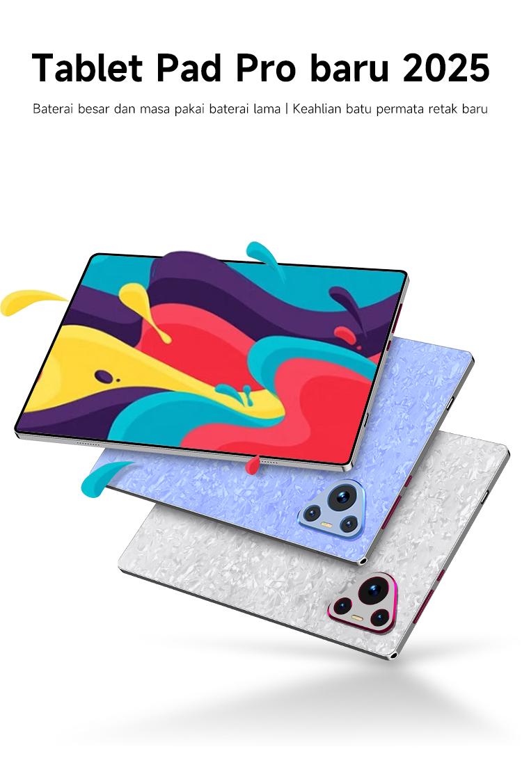 （54） 5G Tablet M66 Pro Snapdragon 888 10.8'inci [16GB+1TB] | Pengalaman Pro Layaknya PC | 120Hz OLED Real Color FullView Display | Ultra-tipi Bluetooth Layar tablet