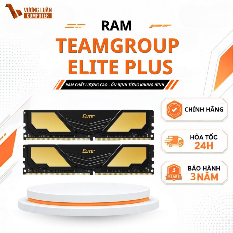 RAM TEAMGROUP TEAM ELITE PLUS D4 8GB 3200Mhz chính hãnġ FULL. VAT