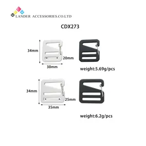 Ring G Hook Buckle Pengait Kait Cantolan Tas Alumunium LANDER / Ring 9 / CDX-273