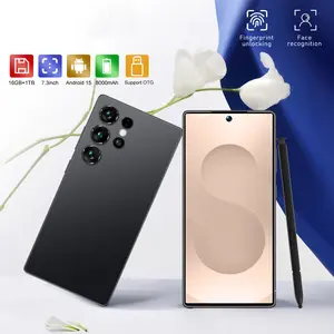 [ORI 2026 NEW] Handphone Gaming 7.5 Inch Layar Penuh 8000mAh Baterai 16GB+1TB 72MP+108MP Kamera 4G/5G Dual SIM WiFi Bluetooth Android 14.0 Murah Frame Logam Drop Screen