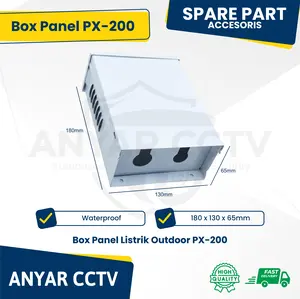 Box Panel Listrik Outdoor PX-200 || Waterproof ( 180 x 65 x 130mm )