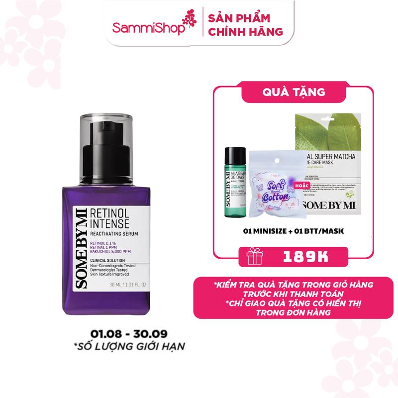 Some By Mi Tinh chất Retinol Intense Reactivating Serum 30ml