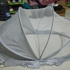 Dr.Spock Kelambu Bayi Lipat Tenda Bayi Praktis Anti Nyamuk, Portable Anak Bayi Ranjang Kotak Tenda Jaring Bayi WZ01 kapas bepergian kelambu nyamuk Biru