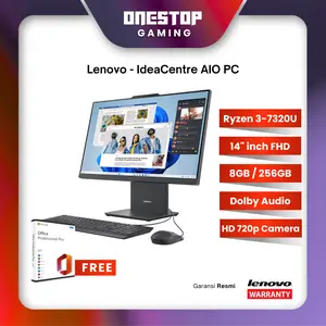 Lenovo IdeaCentre AIO 24IRH9 Intel Core i3-1315U RAM 8GB 512GB SSD 23.8" FHD IPS 100Hz 99% sRGB Windows 11 All in One PC