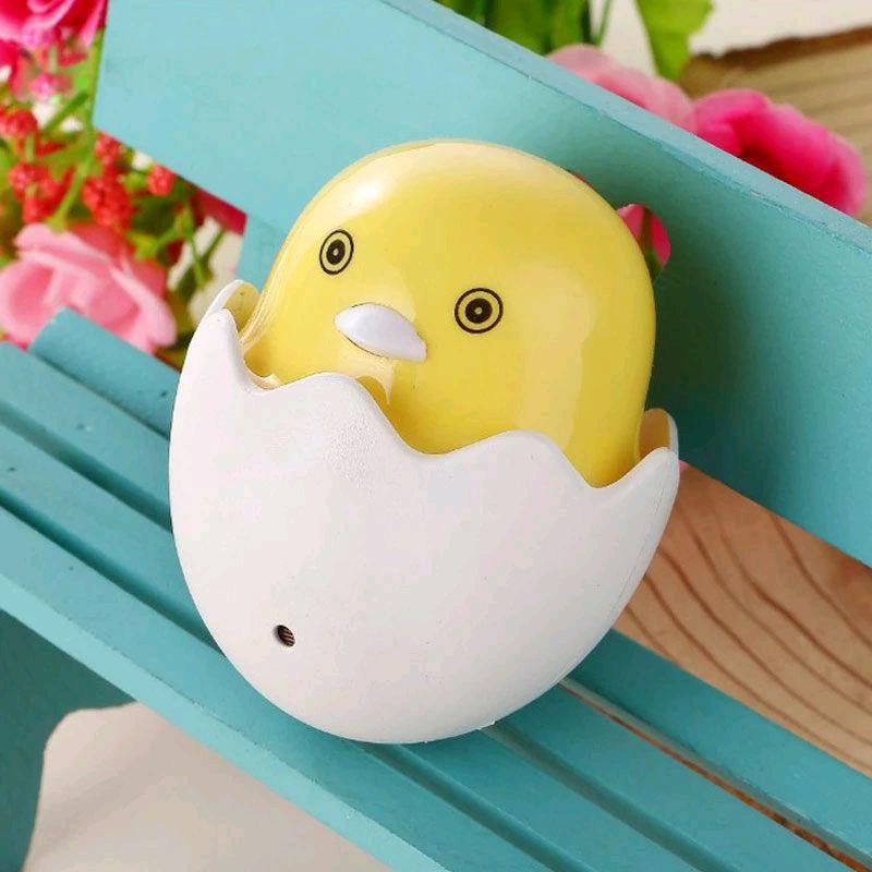 Lampu Tidur LED Ayam Sensor Cahaya Night Light Warm White 5W - GY01 - Yellow Lampu Kamar Kuning saklar 2