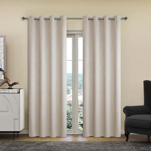 CASA RUYI 137*230CM Cortina De Tela De Felpa Mate Superficie De Felpa Suave Y Lisa Opacidad Y Calentamiento Antiarrugas Y Resistente A La Suciedad