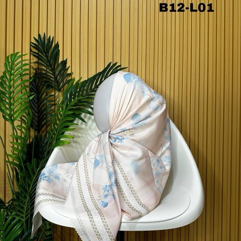 Hijab Voal Segiempat Oliveils Hijab   Muslim Kerudung Wanita 6