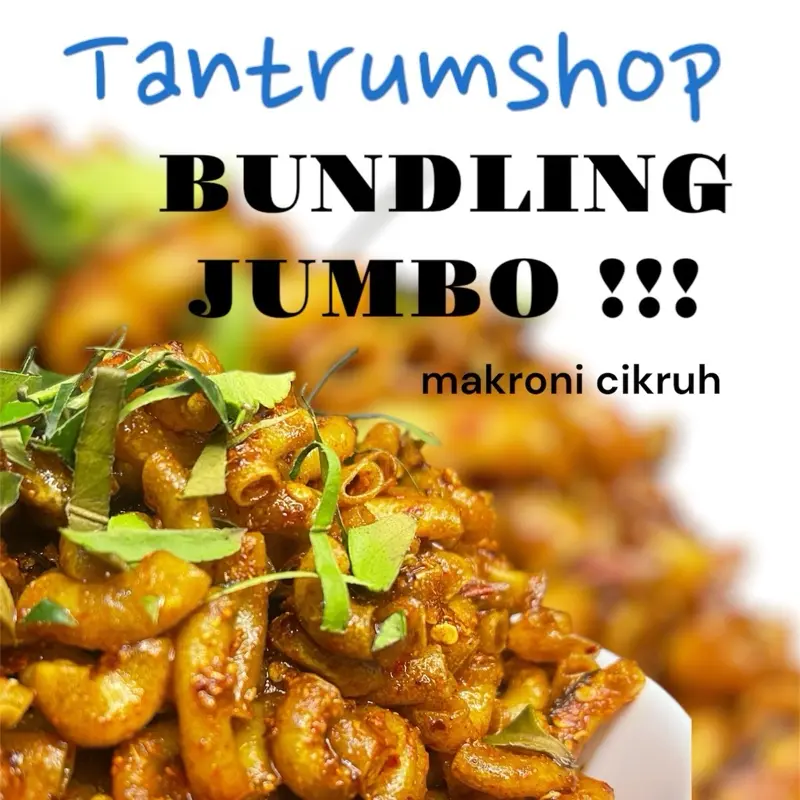 MAKARONI CIKRUH erieltatum JUMBO 1 kilo pedas Snack 0