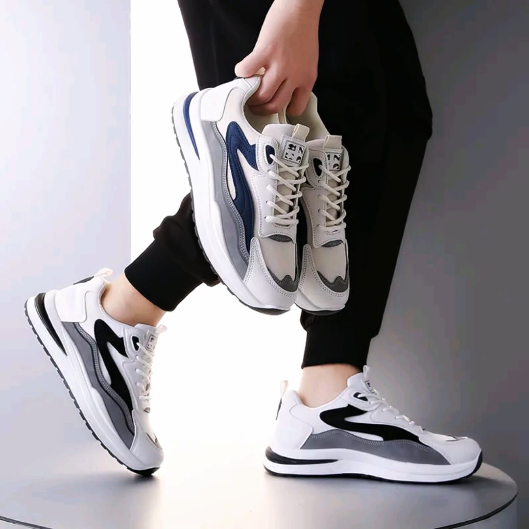 "Free Box" (Size 39 - 45) Pionyx Sepatu Pria Sneakers Fashion Kasual Import Sport Shoes