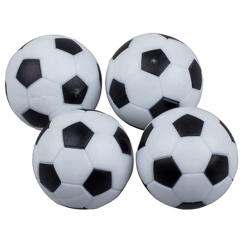 Bóng Đá Bảng Foosball, 4 Cái, 32Mm, Bóng Đá Bóng Đá Bằng Nhựa, Quà Tặng Thể Thao