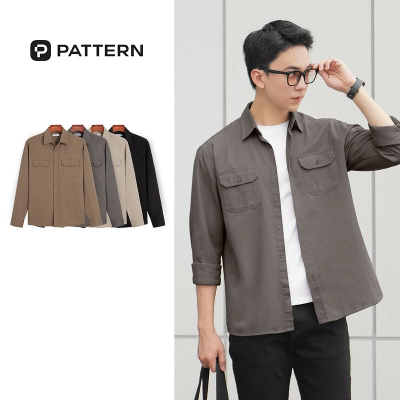 Áo Sơ Mi Kaki Classic Dài Tay VER2 PATTERN PA069