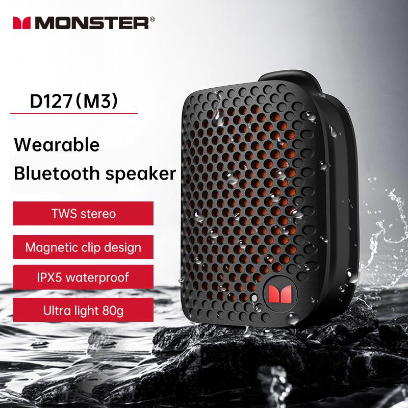 【COD Monster-M3, Loa Bluetooth Không Dây, Cầm Tay Và Ngoài Trời, Loa Siêu Trầm, Thích Hợp Cho Máy Tính, Thiết Kế Chống Nước IPX5, Loa Mini, Thích Hợp Để Sử Dụng Máy Tính Để Bàn Và Gia Đình, Loa Máy Tính, Loa Rạp Hát Tại Nhà