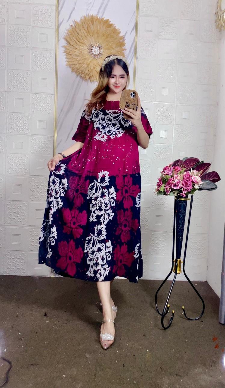 Daster Premium Terbaru Kekinian Daster Twill Ori Pekalongan Garis Cantik