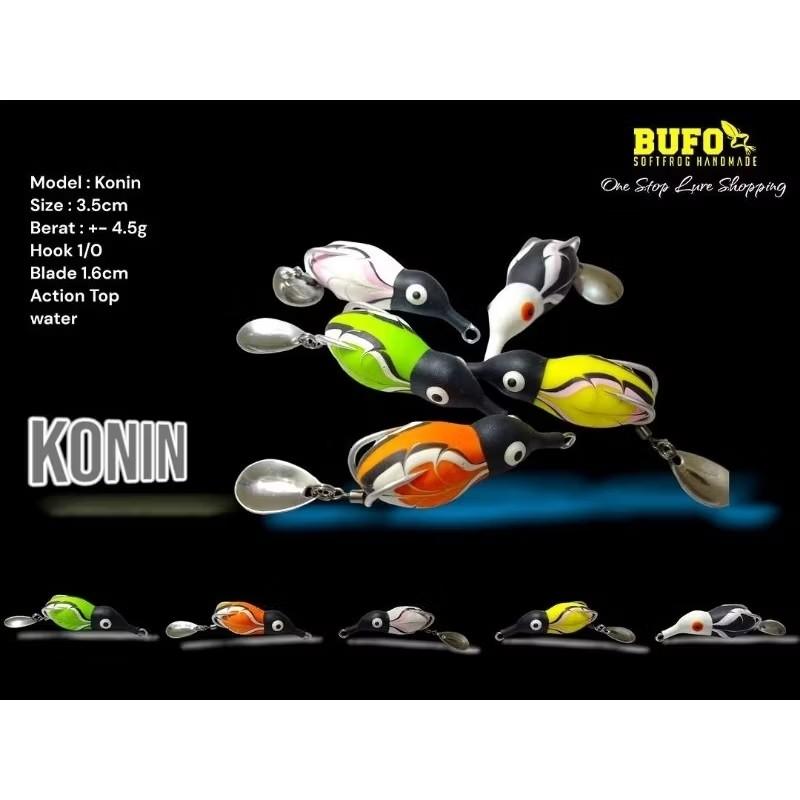 Product Introduction of Bufo softfrog konin + lure - soft frog + umpan casting + umpan gabus + umpan toman 3