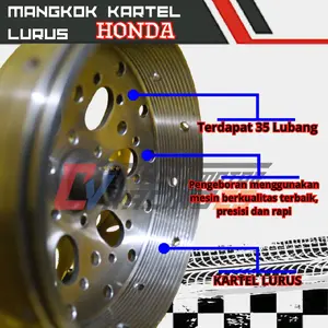 MANGKOK GANDA KARTEL LURUS HONDA BEAT VARIO PCX ADV GENIO SCOOPY