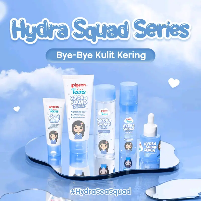 Pigeon Teens Hydra Squad Series - untuk Kulit Kering 0