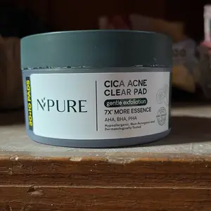 [Exfo Pad Series] NPURE Acne Clear Pad Cica / Licorice Bright & Glow Exfoliating Pad - Kapas Eksfoliasi untuk Wajah / Kulit  Berjerawat & Normal / Treatment Wajah / Travel Pack Eksfoliasi Pad/kapas mencerahkan/ membersihkan pori-pori