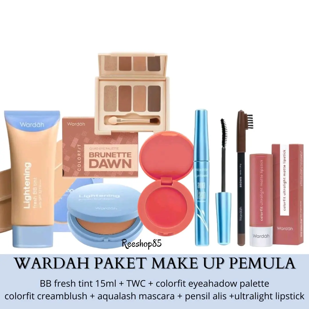 Wardah Paket Make Up Pemula Lengkap