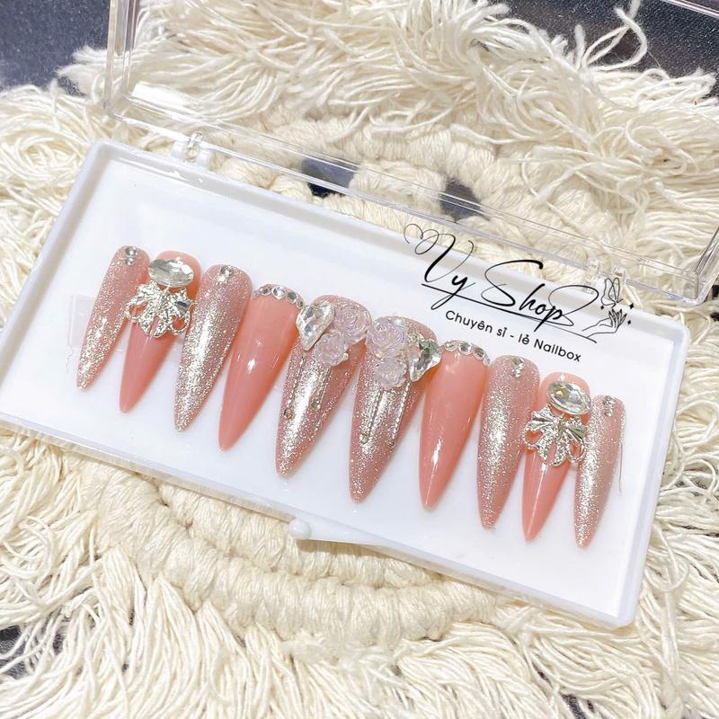 Vy____Shop Tổng Hợp Các Mã Nail Box Thiết Kế 24 Móng Xinh Xắn