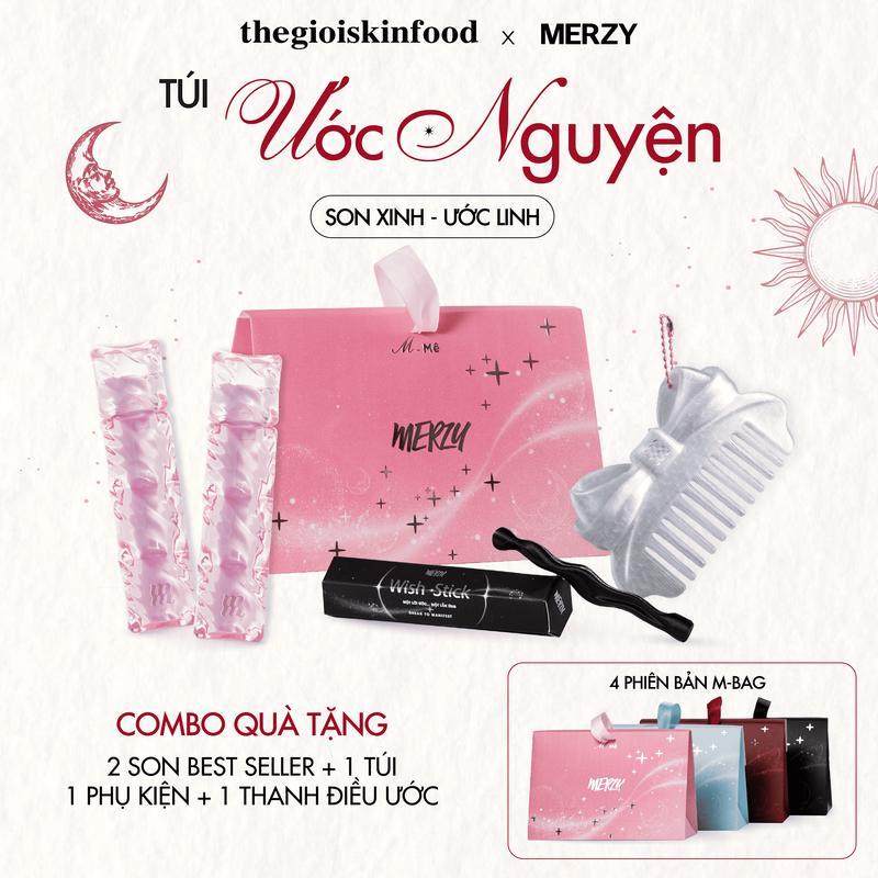 Set Son Ước Nguyện M-Bag Merzy Holiday’26 Bundle - Quà Tặng Chuẩn Gu Cho Bản Thân & Người Thương | Thegioiskinfood tgsf