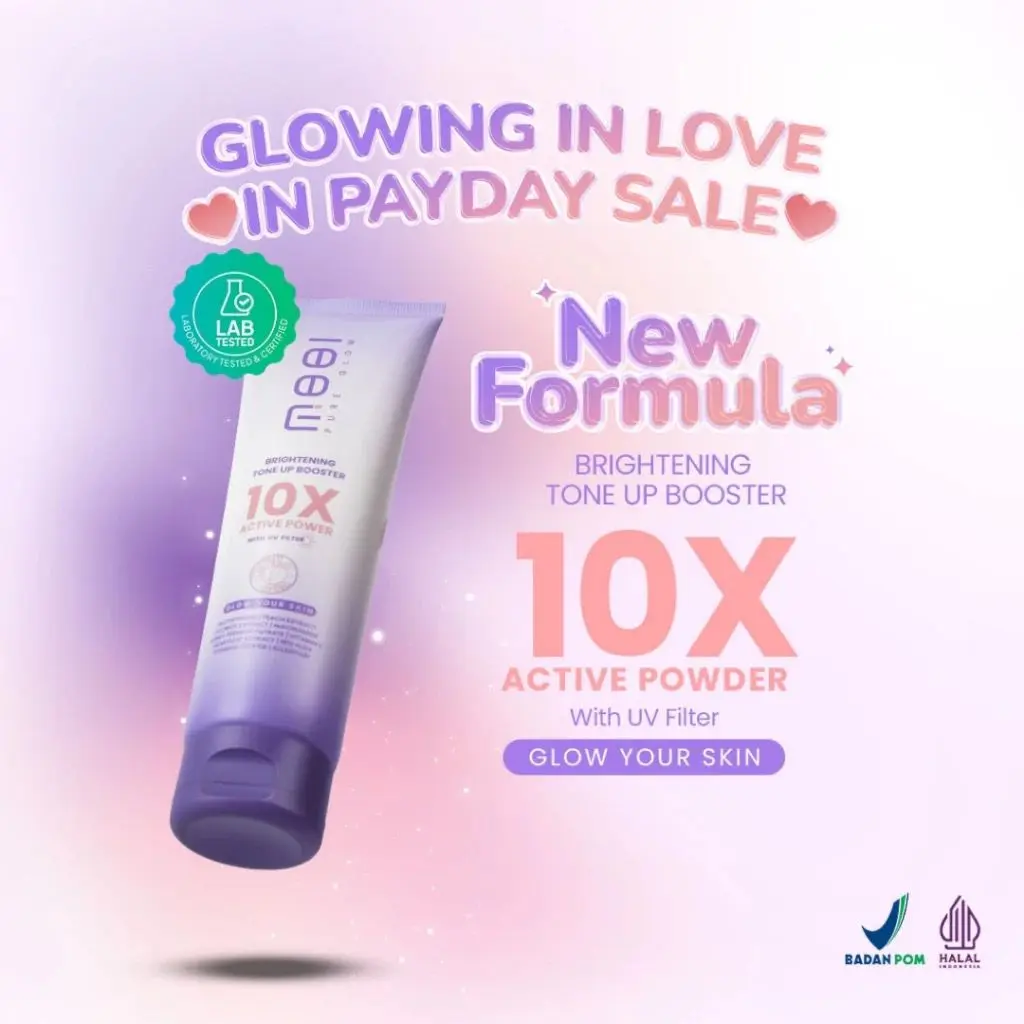 [BEST SELLER] MOOI Pure Glow Brightening Tone Up Booster Body Lotion - Lotion Pencerah Kulit