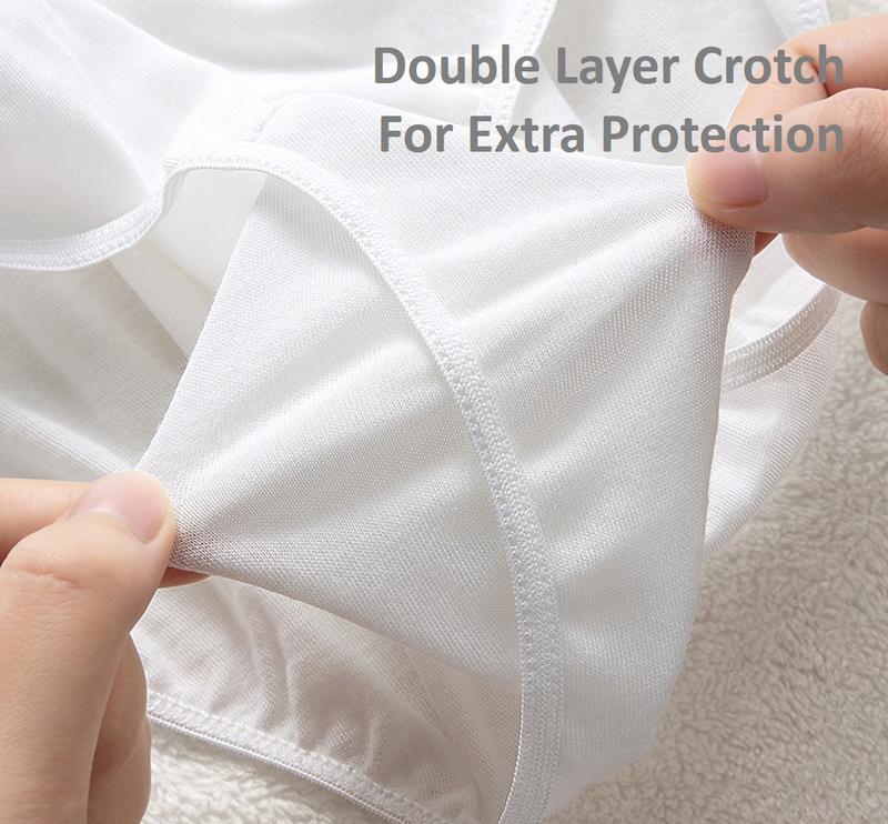 Product Introduction of Disposable Panties (5-pc / 7-pc) Ladies 100% Cotton EO Sterilization Woman Underwear Panties Maternity Confinement Panties Portable Travel Lingerie Travel Essentials Woman Underpants 7