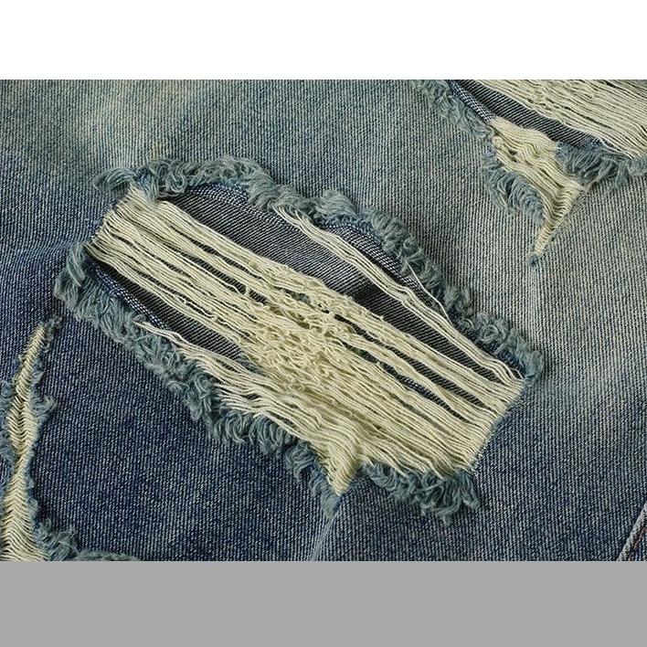 【Jeans.cewek】Vintage Sobek celana jeans panjang wanita celana jeans sobek wanita celana kulot jeans celana baggy jeans gaya korea high waist