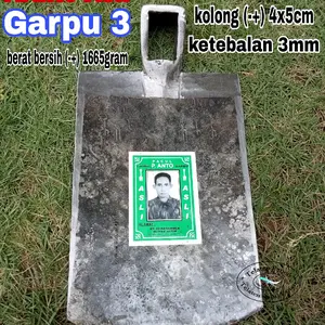 Pacul Blitar Cap P.Anto Asli Garpu3 | Cangkul Sawah Kebun Wojo Isen
