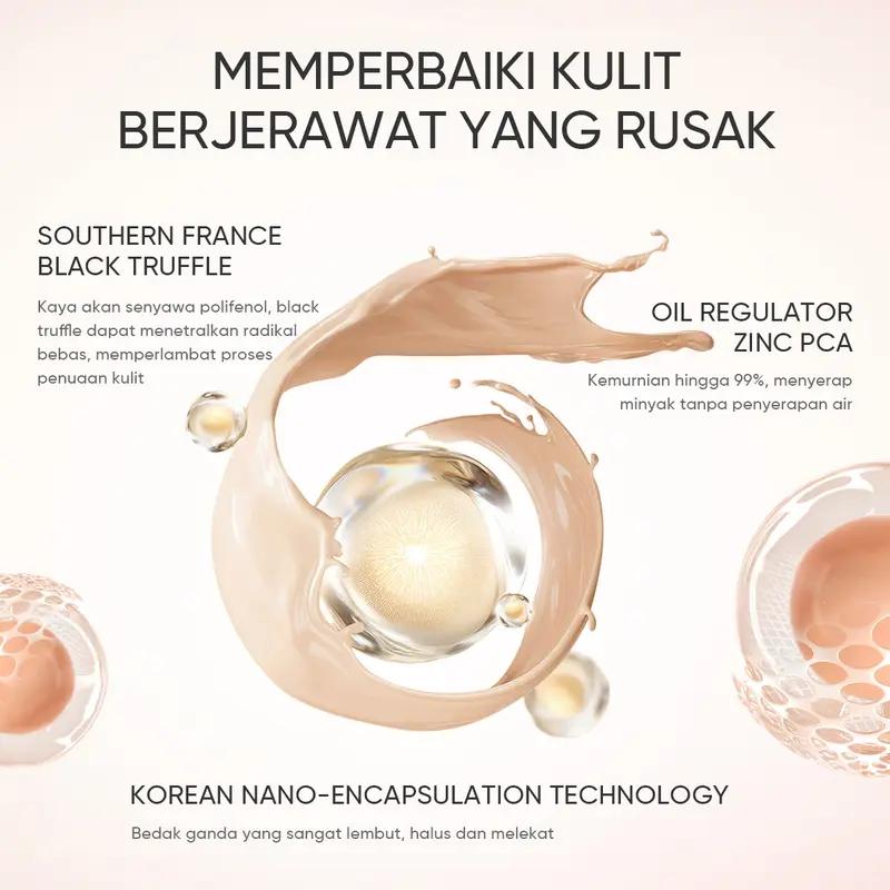 GMEELAN SET Black Truffle PCA ZincAntioksidan Air Cushion 7a+10g +BlackTruffle PCA Zinc Antioksidan LiguidFoundation 30g Cocok Semua Jenis Kulit GMEELAN SET Black Truffle PCA ZincAntioksidan Air Cushion 7a+10g +BlackTruffle PCA Zinc Antioksidan LiguidFoundation 30g Cocok Semua Jenis Kulit