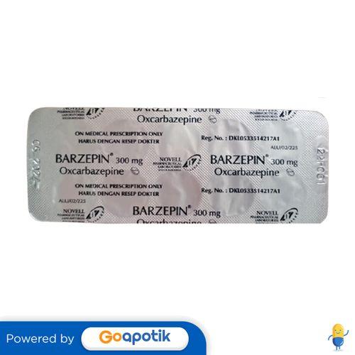 BARZEPIN 300 MG STRIP 10 TABLET